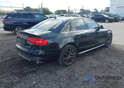 2013 Audi S4 3.0T Premium Plus from USA, damaged, VIN WAUKGAFL5DA085460